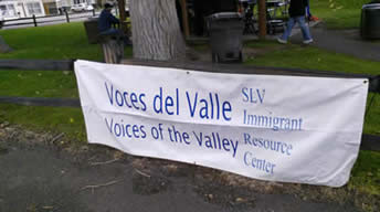 Voces del Valle Banner
